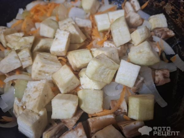 Рецепт: Теплый овощной салат - Готовлю с любовью. Рецепт: Теплый овощной салат - Готовлю с любовью.