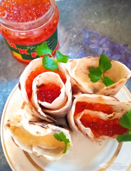 Рецепт: Тонкий лаваш - Вкусный лаваш на сухой сковороде и конвертики из него Рецепт: Тонкий лаваш - Вкусный лаваш на сухой сковороде и конвертики из него