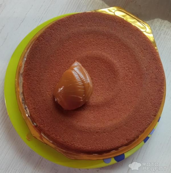 Рецепт: Торт из готовых коржей "Ванильный" - с варёной сгущёнкой Рецепт: Торт из готовых коржей "Ванильный" - с варёной сгущёнкой