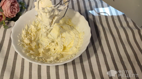 Рецепт: Торт "Молочная девочка" - с клубникой и кремом чиз Рецепт: Торт "Молочная девочка" - с клубникой и кремом чиз