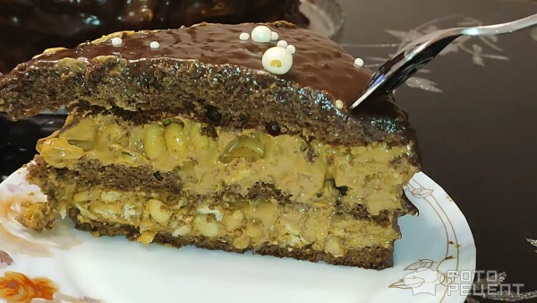 Рецепт: Торт "Сникерс" - БЕЗ КАРАМЕЛИ ♦ с арахисом и крекером Рецепт: Торт "Сникерс" - БЕЗ КАРАМЕЛИ ♦ с арахисом и крекером