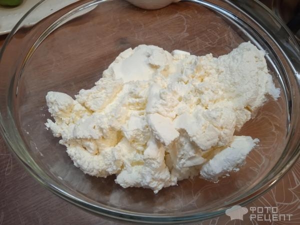 Рецепт: Тортик на сковородке - с творогом и щавелем