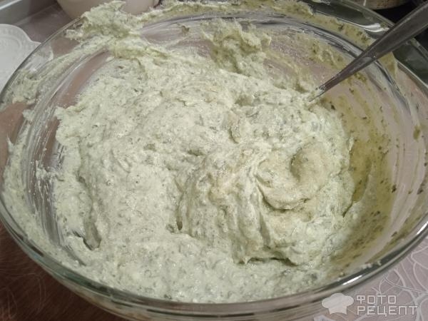 Рецепт: Тортик на сковородке - с творогом и щавелем