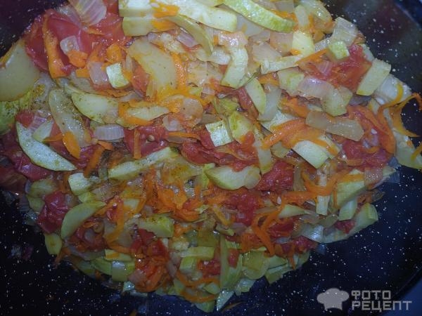 Рецепт: Тушеные овощи с яйцом - Просто и вкусно.