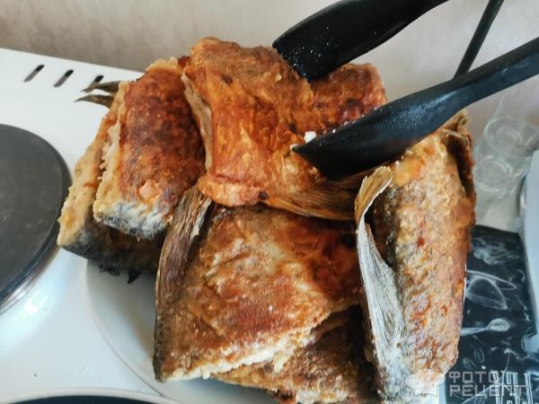 Рецепт: Тушеный лещ - В сметане Рецепт: Тушеный лещ - В сметане