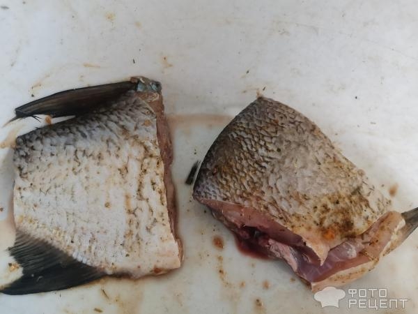 Рецепт: Тушеный лещ - В сметане Рецепт: Тушеный лещ - В сметане