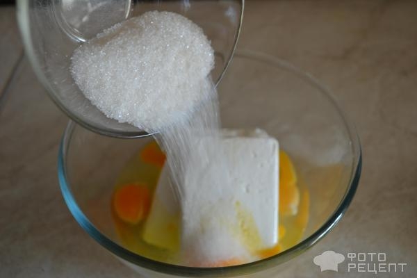 Рецепт: Творожная запеканка без муки и манки - С яблоками, корицей и медом