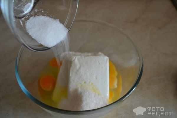 Рецепт: Творожная запеканка без муки и манки - С яблоками, корицей и медом