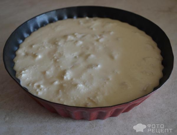 Рецепт: Творожная запеканка без муки и манки - С яблоками, корицей и медом