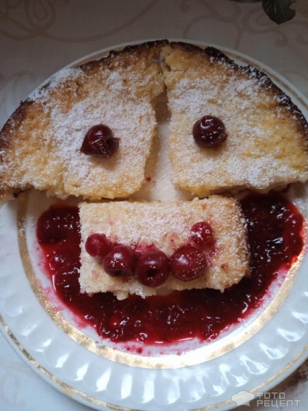 Рецепт: Творожная запеканка с манкой - Запеканка моего детства Рецепт: Творожная запеканка с манкой - Запеканка моего детства