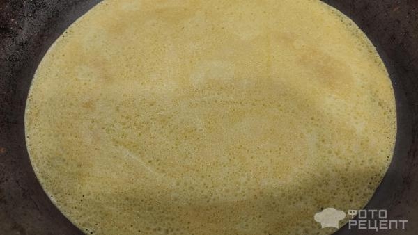 Рецепт: Тыквенные блины - на кипятке Рецепт: Тыквенные блины - на кипятке