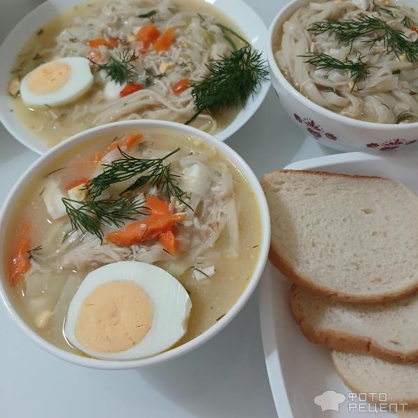 Рецепт: Удон с овощами и курицей - Суп с лапшой удон с курицей, яйцом и овощами. Ужин в азиатском стиле. Рецепт: Удон с овощами и курицей - Суп с лапшой удон с курицей, яйцом и овощами. Ужин в азиатском стиле.