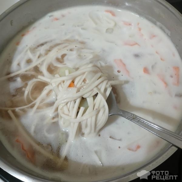 Рецепт: Удон с овощами и курицей - Суп с лапшой удон с курицей, яйцом и овощами. Ужин в азиатском стиле. Рецепт: Удон с овощами и курицей - Суп с лапшой удон с курицей, яйцом и овощами. Ужин в азиатском стиле.