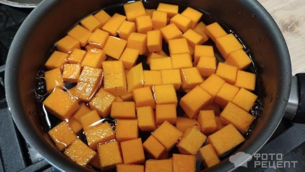 Рецепт: Вафли тыквенные - со сметаной Рецепт: Вафли тыквенные - со сметаной