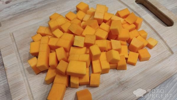 Рецепт: Вафли тыквенные - со сметаной Рецепт: Вафли тыквенные - со сметаной