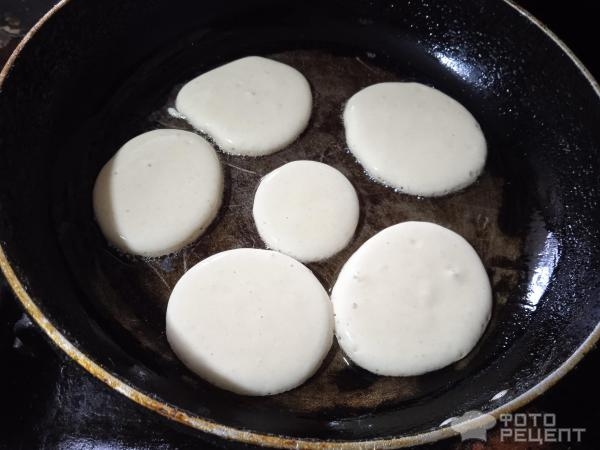 Рецепт: Ванильные оладьи - пышные на молоке Рецепт: Ванильные оладьи - пышные на молоке