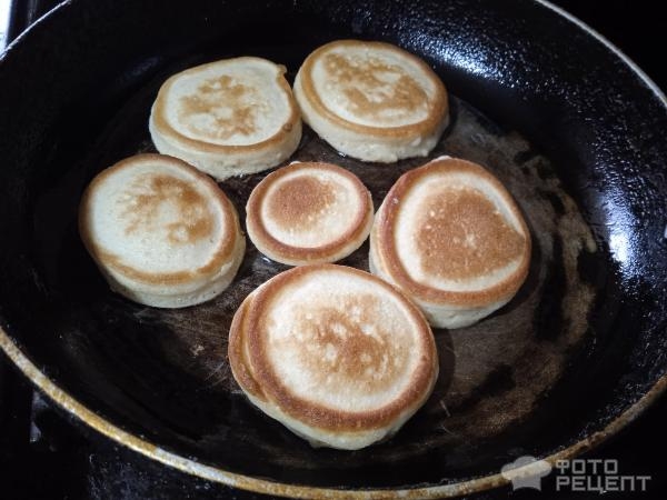 Рецепт: Ванильные оладьи - пышные на молоке Рецепт: Ванильные оладьи - пышные на молоке