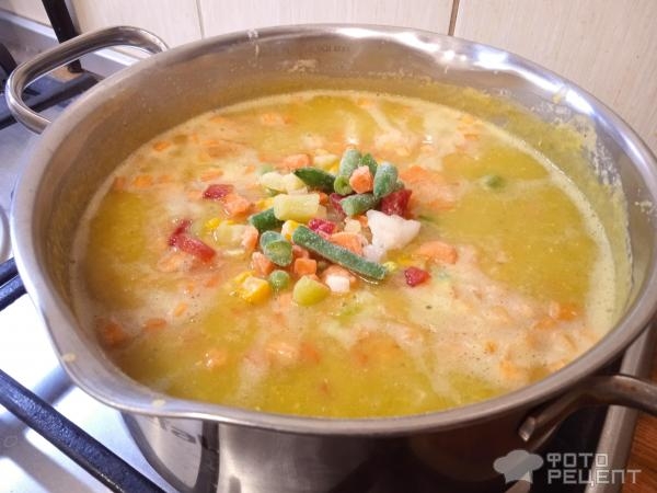 Рецепт: Вегетарианский суп с чечевицей - постный овощной суп-пюре с красной чечевицей Рецепт: Вегетарианский суп с чечевицей - постный овощной суп-пюре с красной чечевицей