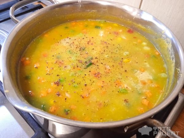 Рецепт: Вегетарианский суп с чечевицей - постный овощной суп-пюре с красной чечевицей Рецепт: Вегетарианский суп с чечевицей - постный овощной суп-пюре с красной чечевицей