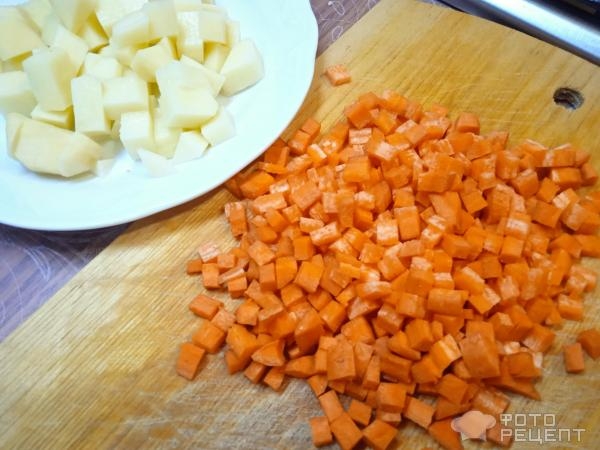 Рецепт: Вегетарианский суп с чечевицей - постный овощной суп-пюре с красной чечевицей Рецепт: Вегетарианский суп с чечевицей - постный овощной суп-пюре с красной чечевицей