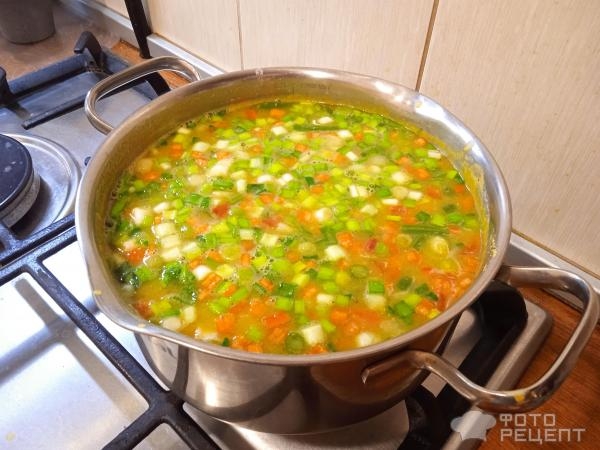 Рецепт: Вегетарианский суп с чечевицей - постный овощной суп-пюре с красной чечевицей Рецепт: Вегетарианский суп с чечевицей - постный овощной суп-пюре с красной чечевицей