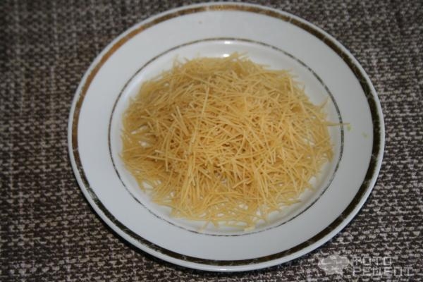 Рецепт: Вермишелевый суп на курином бульоне - насыщенный вкус Рецепт: Вермишелевый суп на курином бульоне - насыщенный вкус