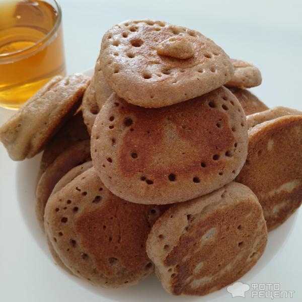 Рецепт: Вкусные протеиновые оладушки - На сыворотке с шоколадным и банановым протеином, полезные оладьи без муки для здорового питания Рецепт: Вкусные протеиновые оладушки - На сыворотке с шоколадным и банановым протеином, полезные оладьи без муки для здорового питания