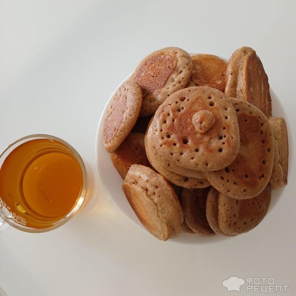 Рецепт: Вкусные протеиновые оладушки - На сыворотке с шоколадным и банановым протеином, полезные оладьи без муки для здорового питания Рецепт: Вкусные протеиновые оладушки - На сыворотке с шоколадным и банановым протеином, полезные оладьи без муки для здорового питания