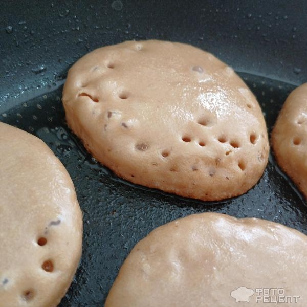 Рецепт: Вкусные протеиновые оладушки - На сыворотке с шоколадным и банановым протеином, полезные оладьи без муки для здорового питания Рецепт: Вкусные протеиновые оладушки - На сыворотке с шоколадным и банановым протеином, полезные оладьи без муки для здорового питания