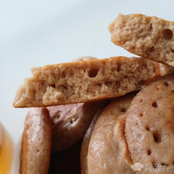 Рецепт: Вкусные протеиновые оладушки - На сыворотке с шоколадным и банановым протеином, полезные оладьи без муки для здорового питания Рецепт: Вкусные протеиновые оладушки - На сыворотке с шоколадным и банановым протеином, полезные оладьи без муки для здорового питания