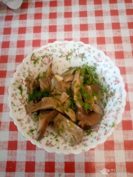 Рецепт: Волнушки соленые - По-домашнему