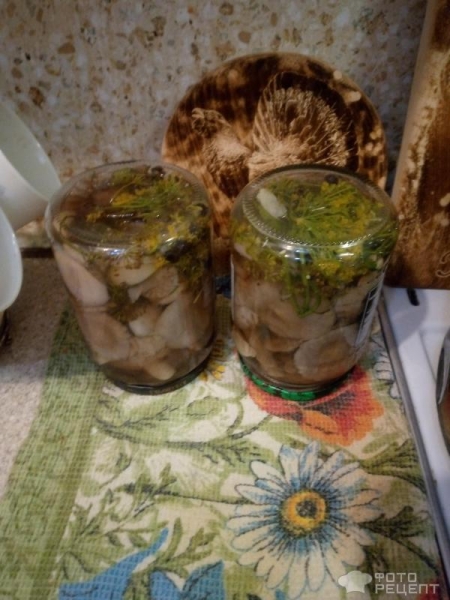 Рецепт: Волнушки соленые - По-домашнему