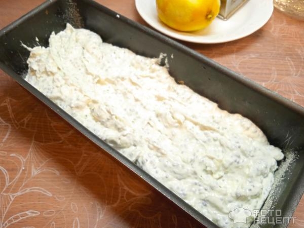 Рецепт: Воздушная запеканка - с чиа и лимоном Рецепт: Воздушная запеканка - с чиа и лимоном