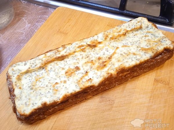 Рецепт: Воздушная запеканка - с чиа и лимоном Рецепт: Воздушная запеканка - с чиа и лимоном