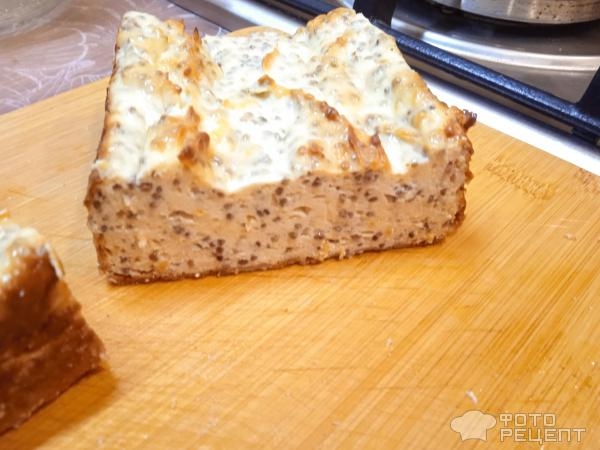 Рецепт: Воздушная запеканка - с чиа и лимоном Рецепт: Воздушная запеканка - с чиа и лимоном