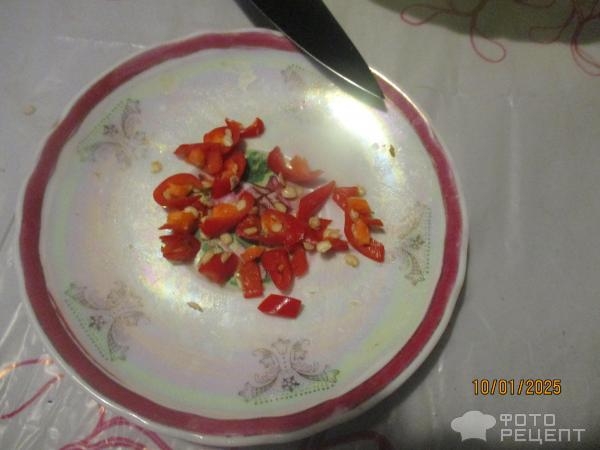 Рецепт: Закуска Панчхана - второе название "панчан"