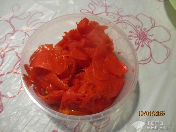 Рецепт: Закуска Панчхана - второе название "панчан"