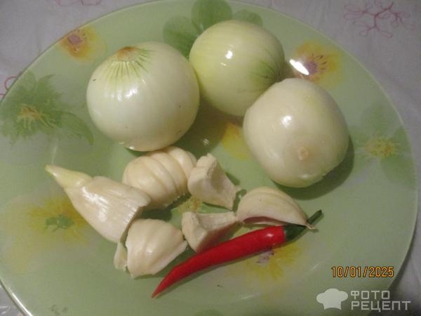 Рецепт: Закуска Панчхана - второе название "панчан"