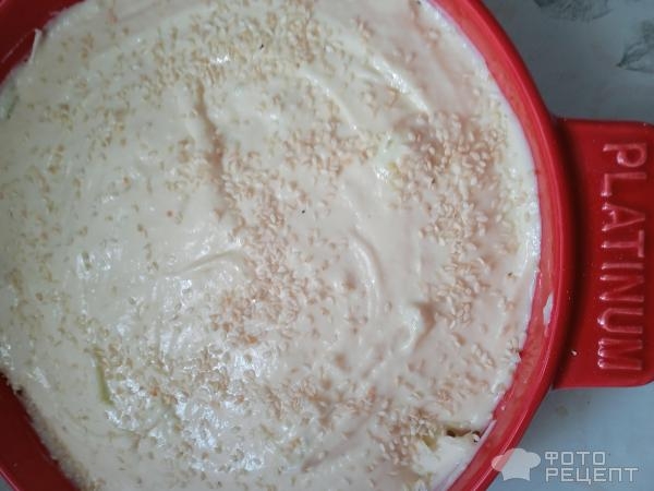 Рецепт: Заливной пирог с капустой - Быстрый и вкусный ленивый пирог капустный Рецепт: Заливной пирог с капустой - Быстрый и вкусный ленивый пирог капустный