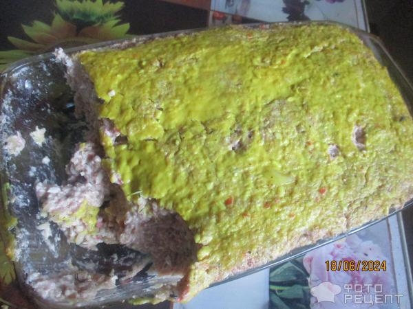 Рецепт: Запеканка из молок и крабового мяса (палочек) - в духовке