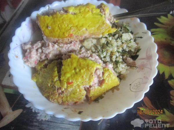 Рецепт: Запеканка из молок и крабового мяса (палочек) - в духовке