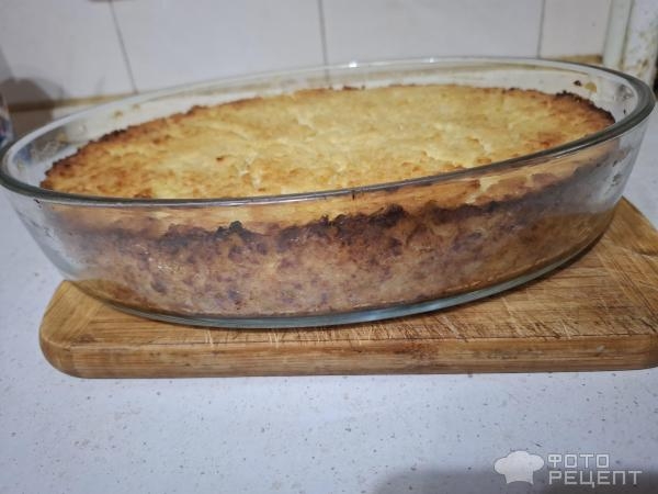 Рецепт: Запеканка из творога и пшенной каши - В моем исполнении. Рецепт: Запеканка из творога и пшенной каши - В моем исполнении.