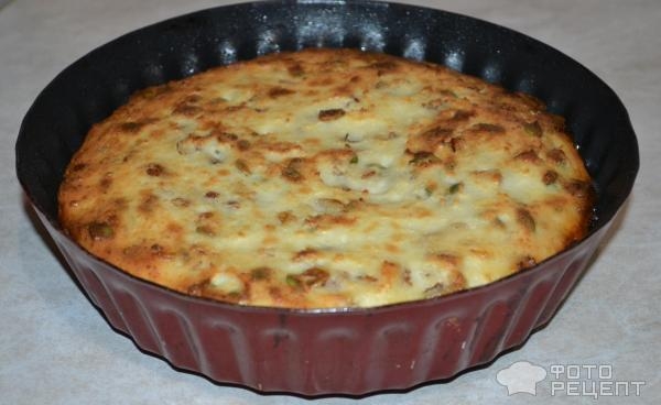 Рецепт: Запеканка творожно-фруктовая - С изюмом, тыквенными семечками и сиропом из смородины Рецепт: Запеканка творожно-фруктовая - С изюмом, тыквенными семечками и сиропом из смородины