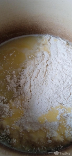 Рецепт: Заварные пирожные с шоколадной глазурью - в духовке