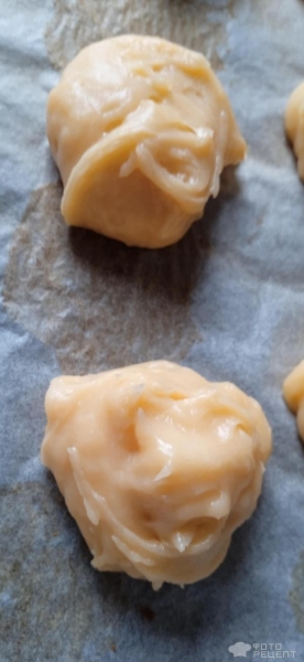 Рецепт: Заварные пирожные с шоколадной глазурью - в духовке