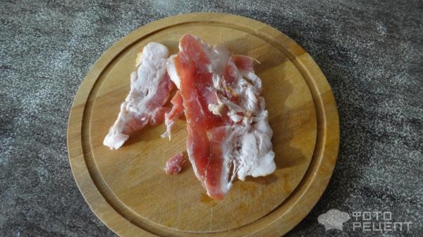 Рецепт: Завтрак из бекона с лавашом - Быстро, просто и сытно. Рецепт: Завтрак из бекона с лавашом - Быстро, просто и сытно.