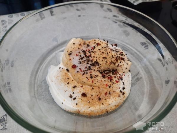 Рецепт: Жареный перец - В сметанно-майонезной заливке!