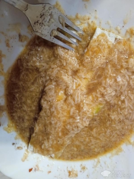 Рецепт: Жареный веер из кабачка - "Ладошка инопланетянина" в сырной корочке