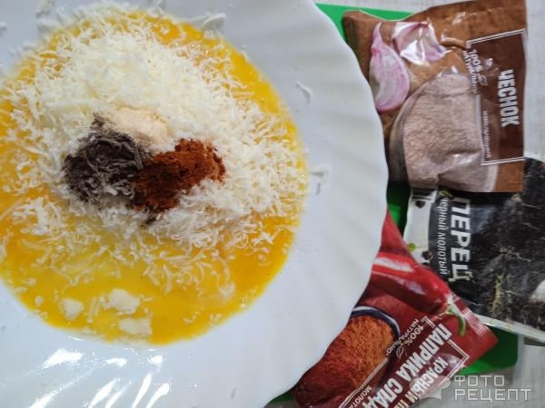 Рецепт: Жареный веер из кабачка - "Ладошка инопланетянина" в сырной корочке