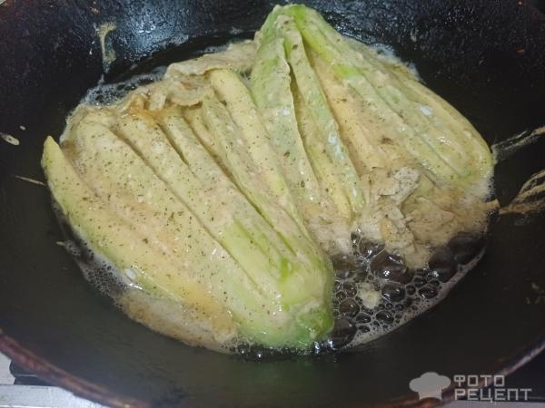 Рецепт: Жареный веер из кабачка - В моем исполнении. Рецепт: Жареный веер из кабачка - В моем исполнении.